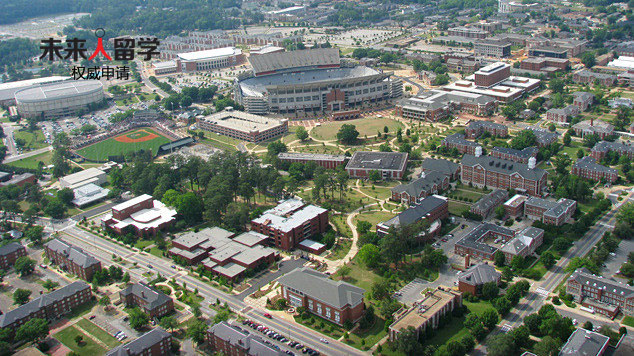 奥本大学Auburn University全美公立大学前50,苹果公司CEO库克母校!本科及研究生申请费用,条件,升学全解!未来人留学中国权威招生!