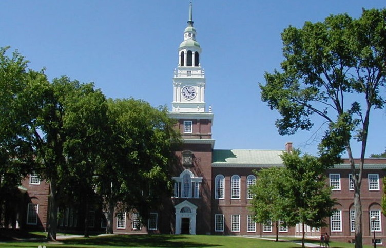 达特茅斯学院位于新罕布什尔州