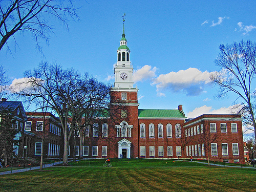 达特茅斯学院Dartmouth College 美国常春藤大学2017年录取率大起底！